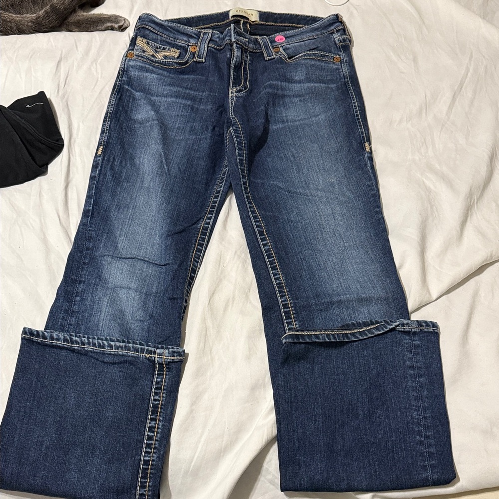 Big Star Dark Blue Women's Boot Cut Jeans